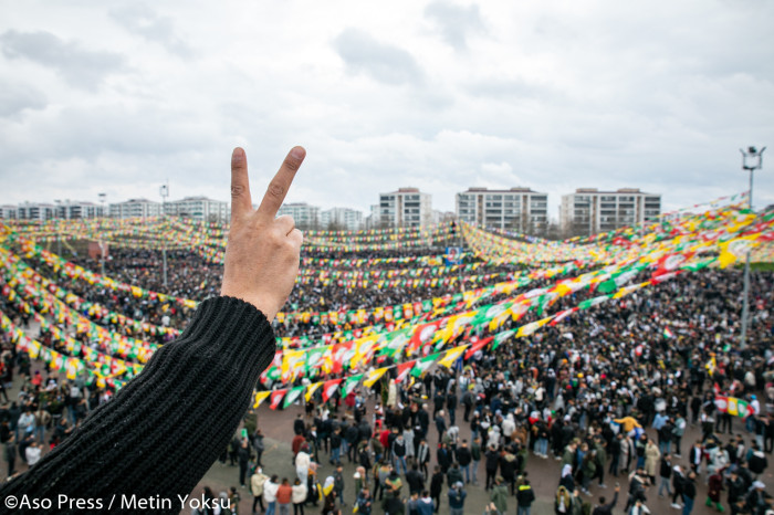 Diyarbakır Newroz'undan renkli kareler