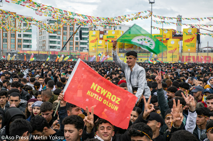 Diyarbakır Newroz'undan renkli kareler