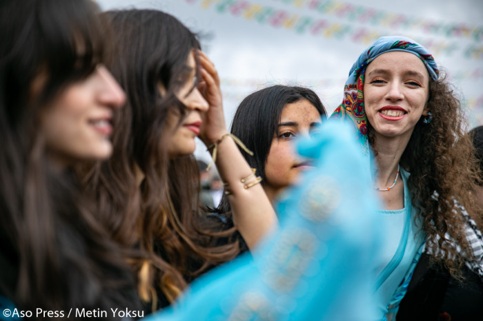 Diyarbakır Newroz'undan renkli kareler