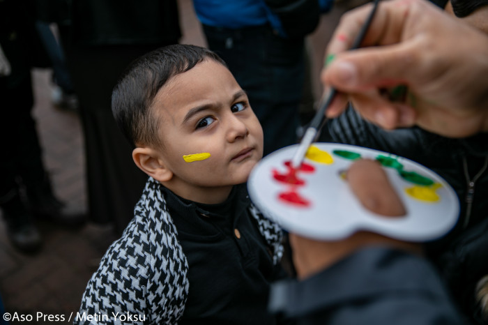 Diyarbakır Newroz'undan renkli kareler