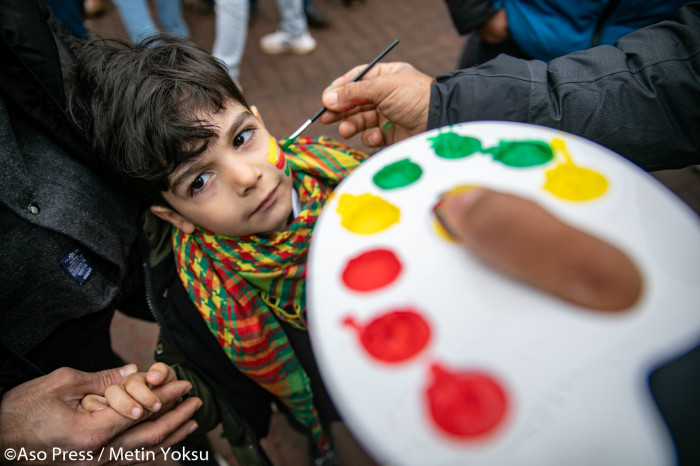 Diyarbakır Newroz'undan renkli kareler