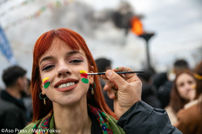 Diyarbakır Newroz'undan renkli kareler