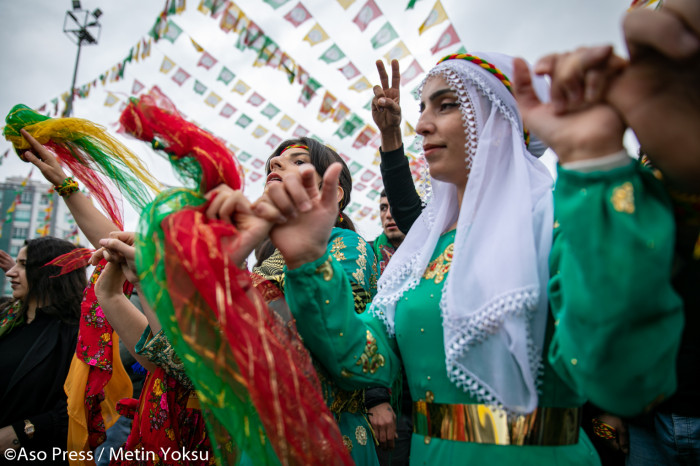 Diyarbakır Newroz'undan renkli kareler