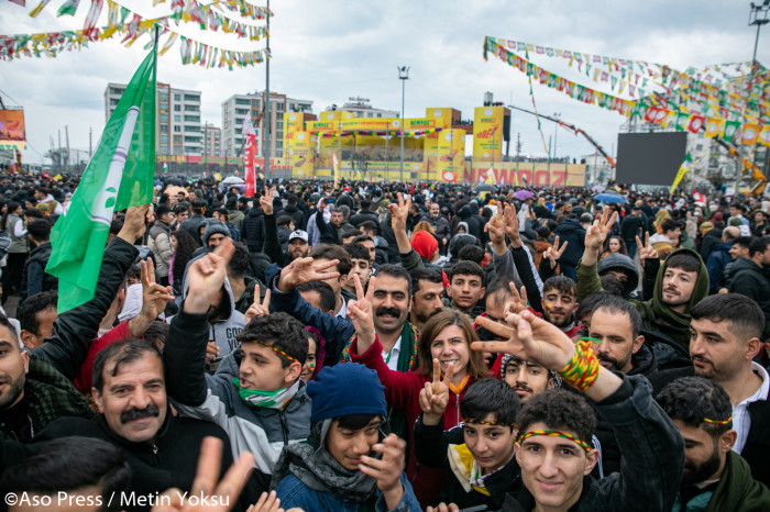 Diyarbakır Newroz'undan renkli kareler