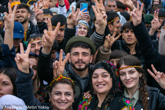Diyarbakır Newroz'undan renkli kareler