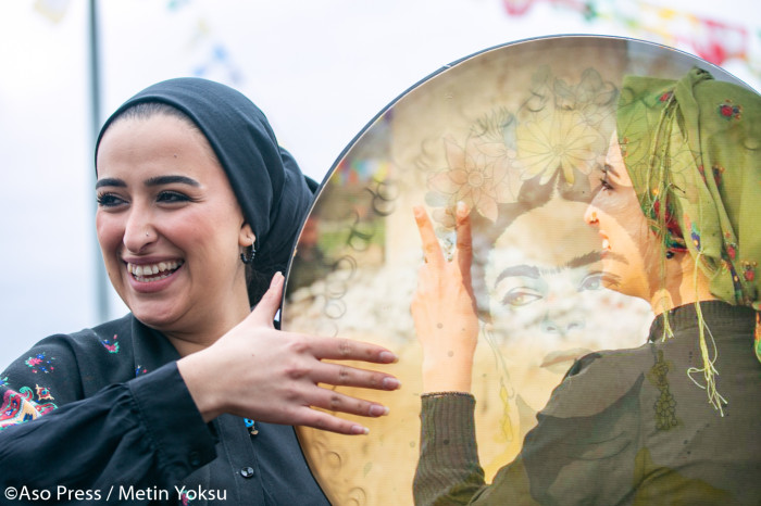 Diyarbakır Newroz'undan renkli kareler