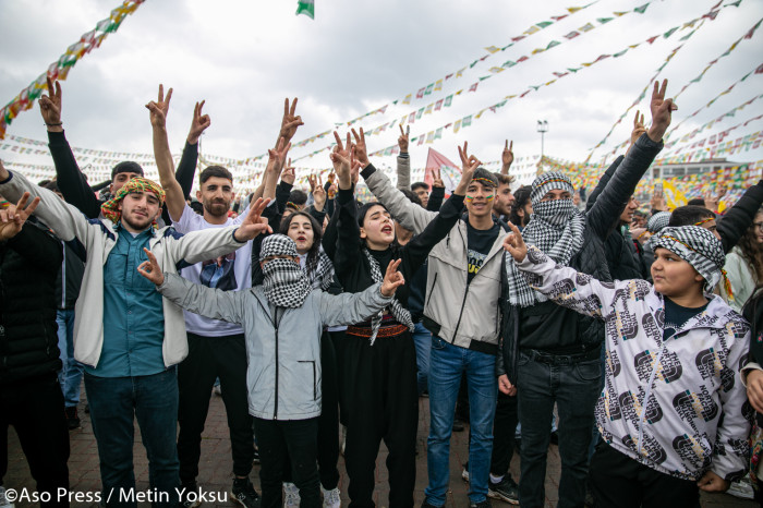 Diyarbakır Newroz'undan renkli kareler