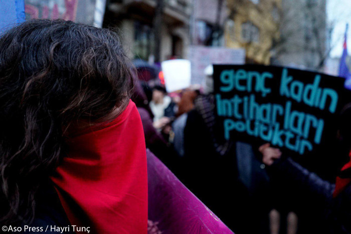Feminist Gece Yürüyüşü'nden Potreler