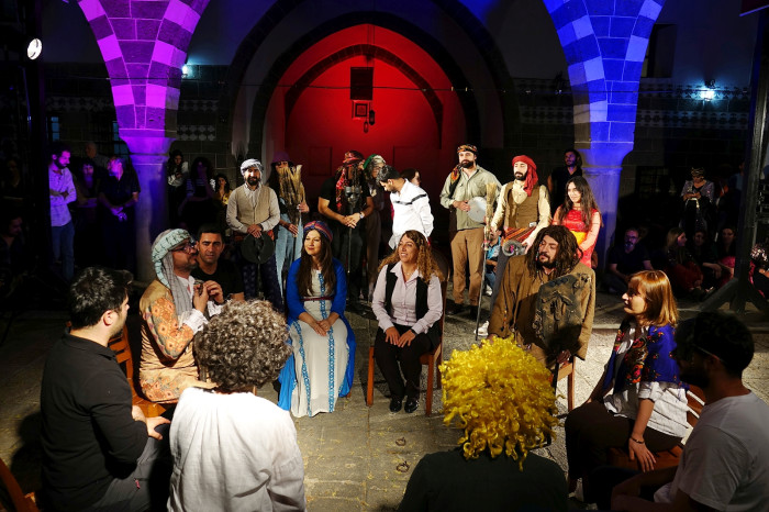 Fotoğraflar ile Diyarbakır'daki tiyatro festivali