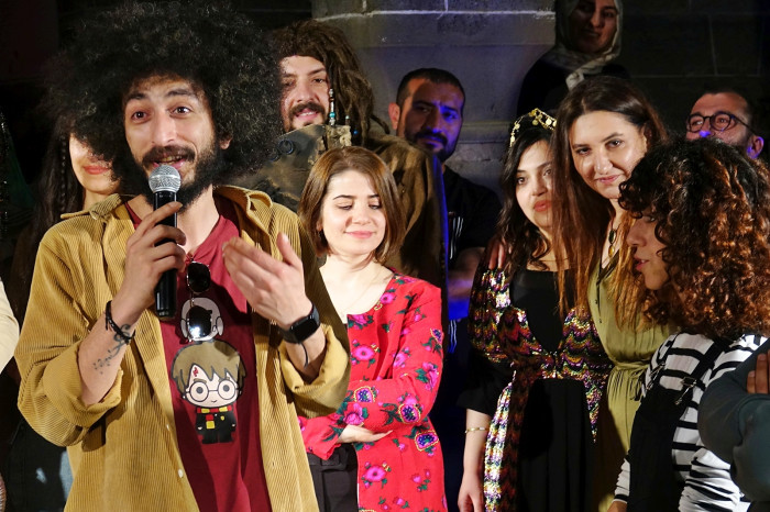 Fotoğraflar ile Diyarbakır'daki tiyatro festivali