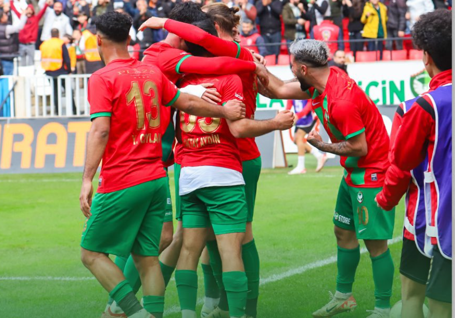 Amedspor'dan gol yağmuru