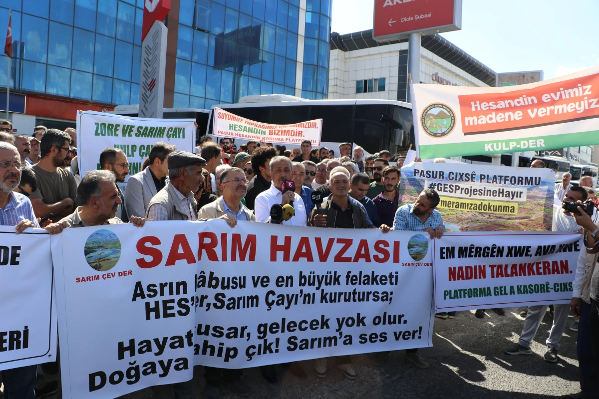 Diyarbakır’dan seslendiler: Doğaya sahip çık, Sarım’a ses ver