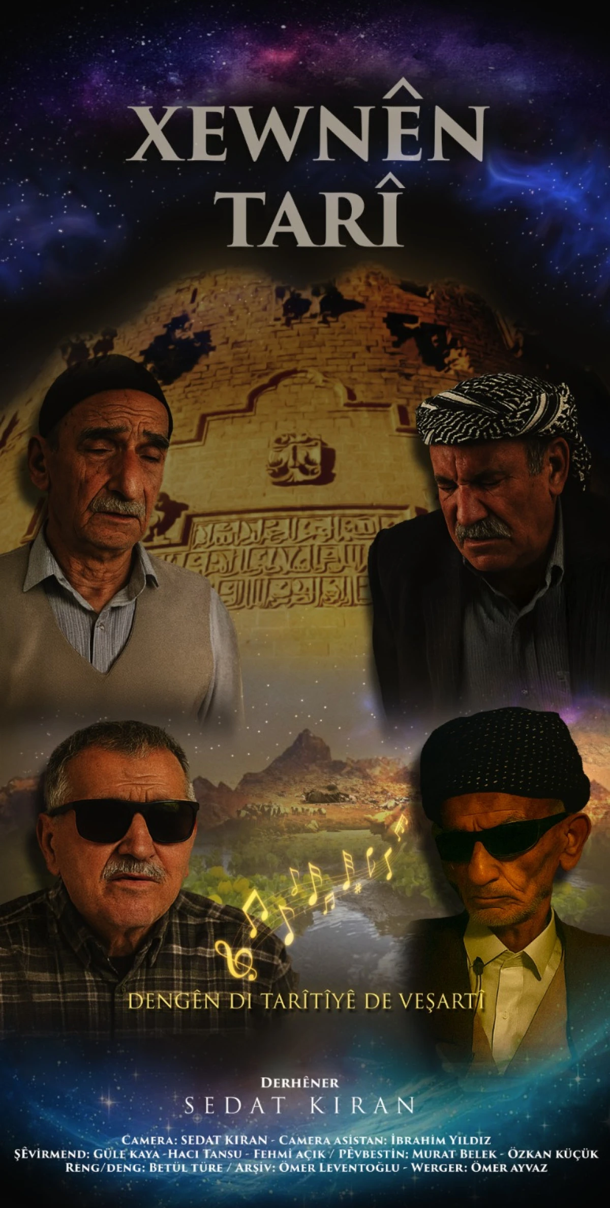 Gözleri perdeyle örtülü, ama dengbejler hâlâ söylüyor