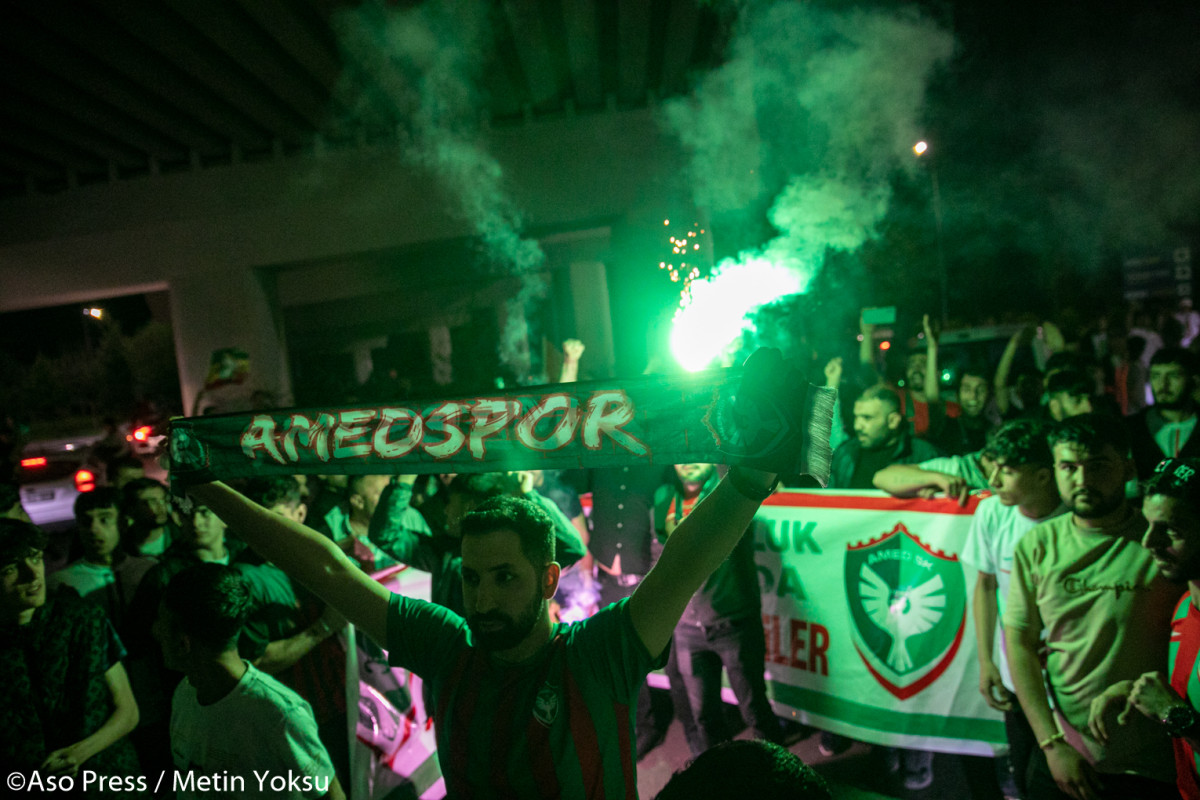 Amedspor taraftarları: En çok biz üzüldük en çok biz sevineceğiz