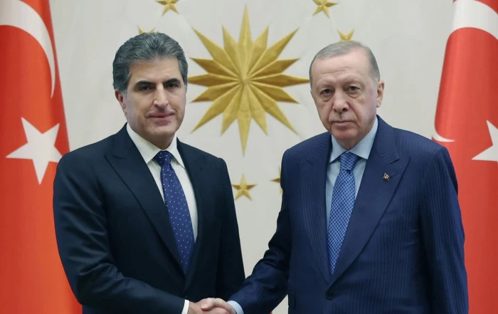 Neçirvan Barzani Ankara'da gündem Suriye ve Kürtler 